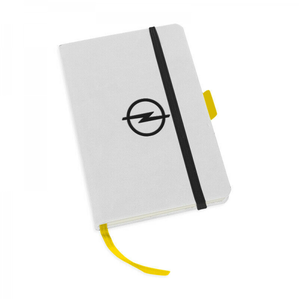 Opel - Notizbuch Weiß